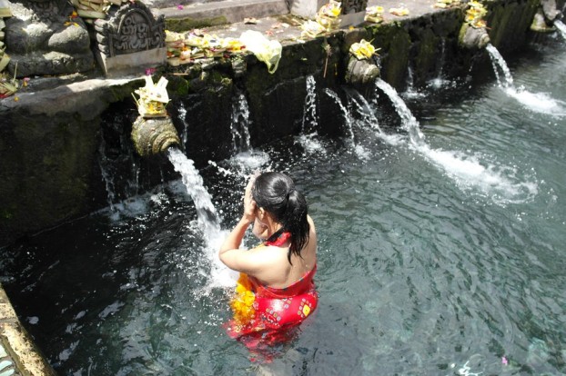 Wassertempel auf Bali: der Pura Tirta Empul