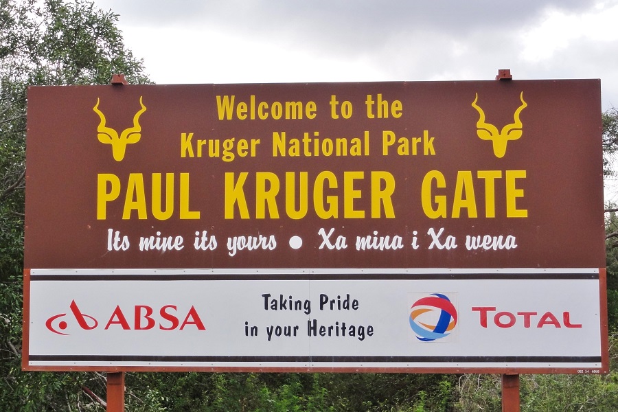 Das beliebteste Gate im Krüger Nationalpark: Paul Kruger Gate“ class=