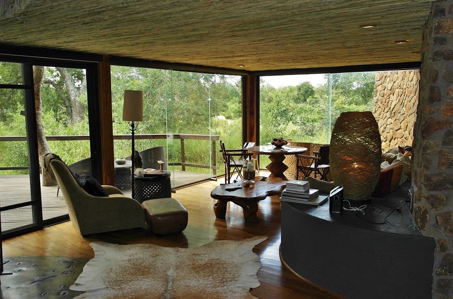 Singita Boulders Lodge Sabi Sands Living Room“ class=