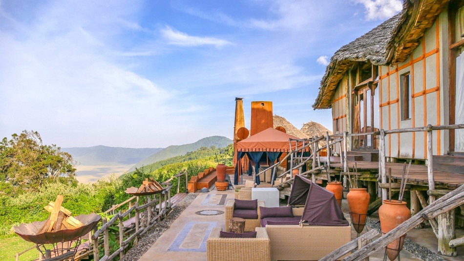 Hauptbereich North Camp andBeyond Ngorongoro Crater Lodge“class=