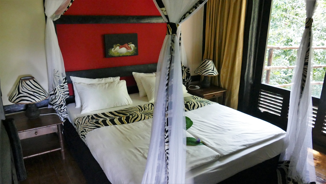 Shimba Hills Lodge Suite Schlafzimmer“class=