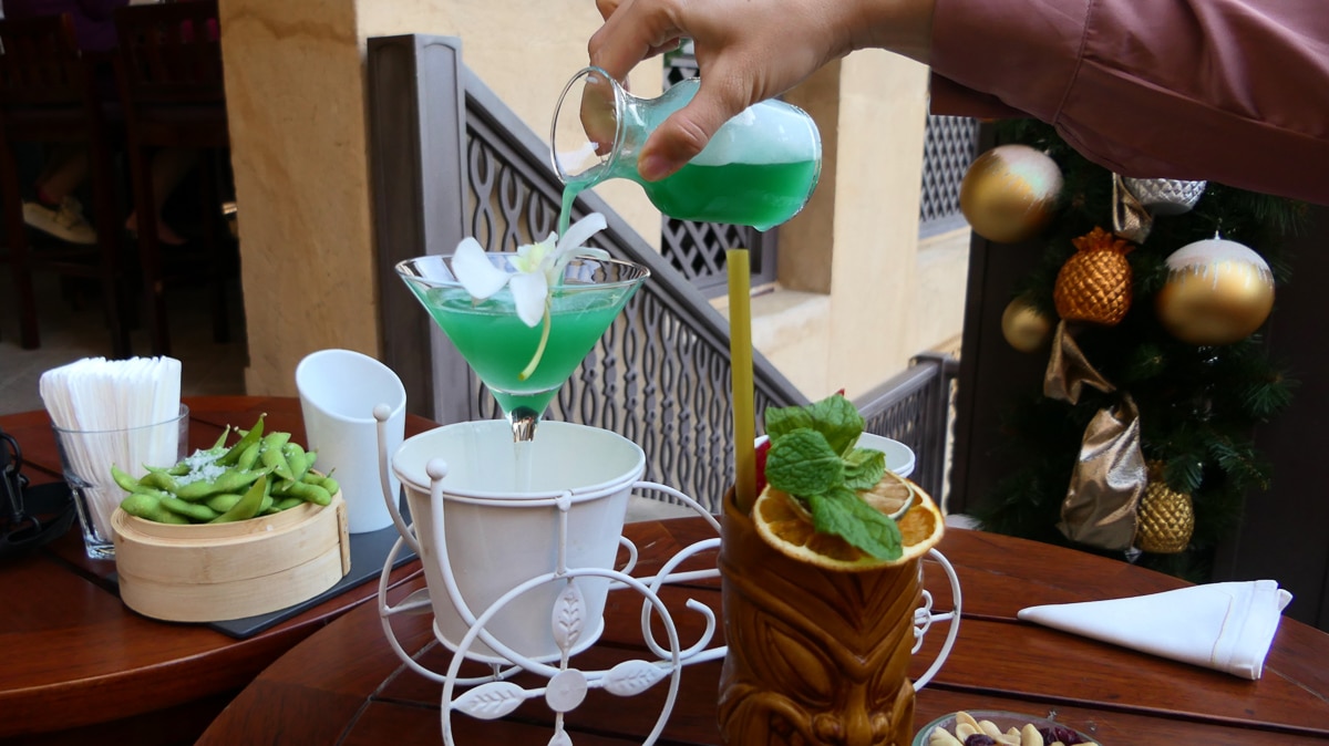 Drinks in der Bahri Bar - Madinat Jumeirah